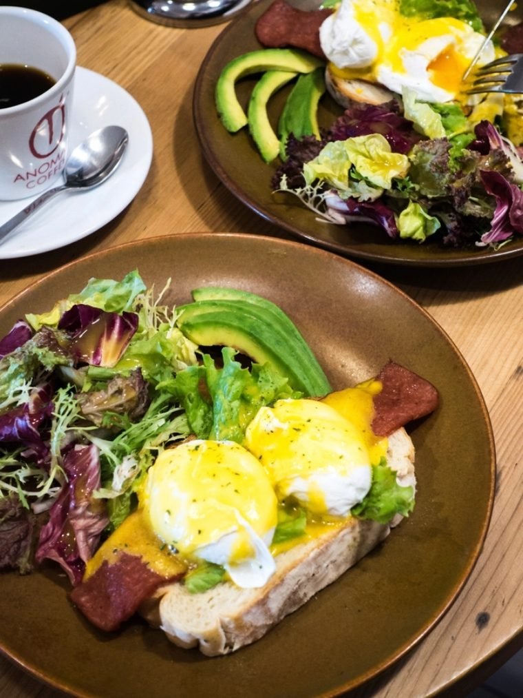 Eggs on toast